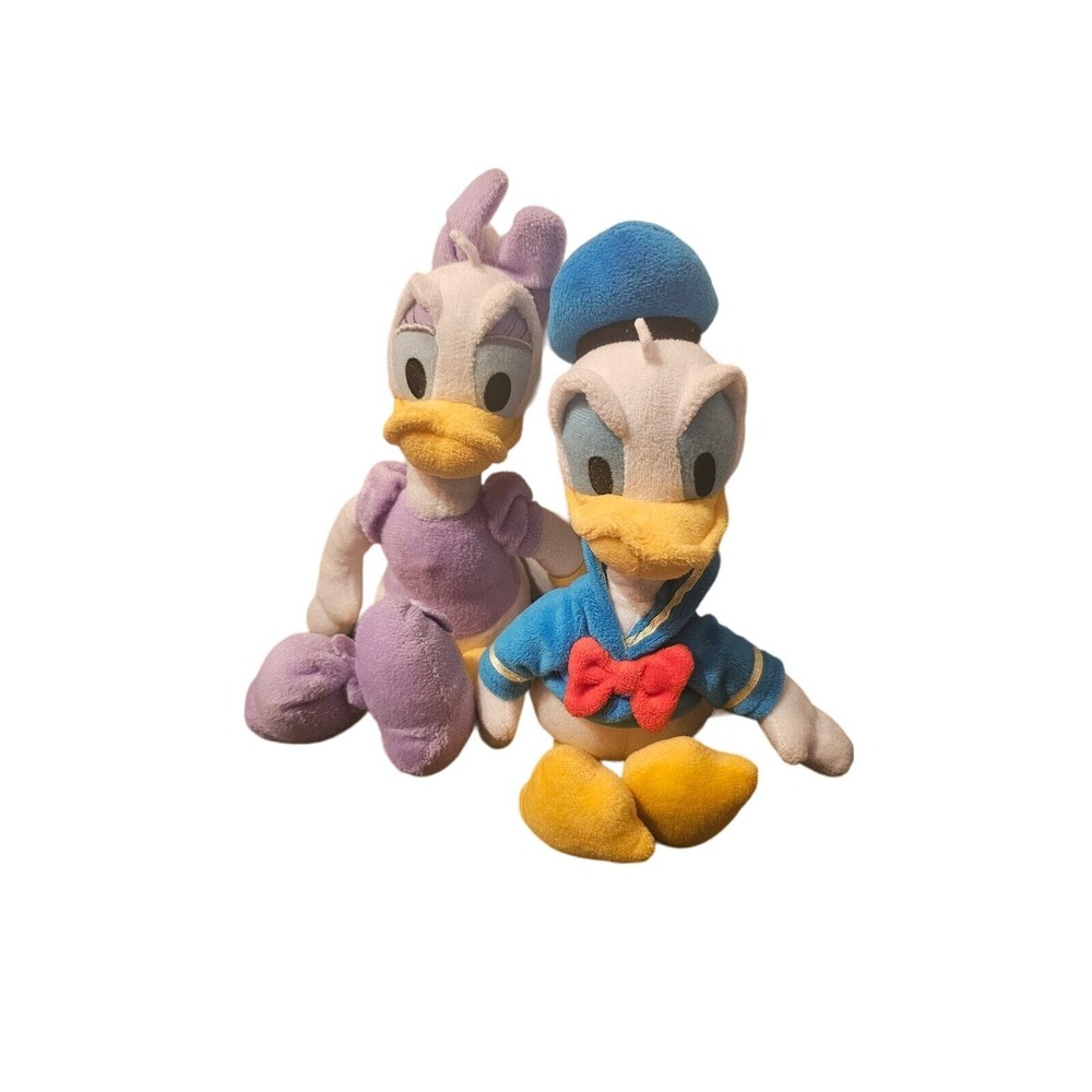 Disney Donald and‎ Daisy Duck plush 10-11 inch